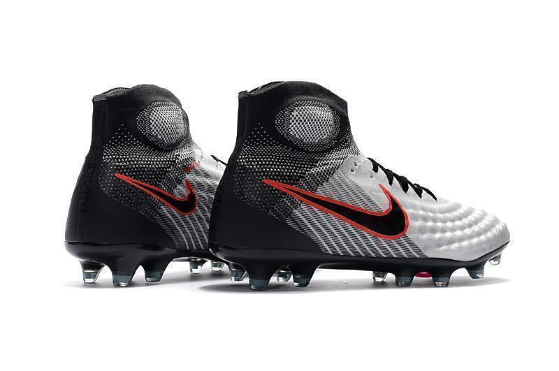 New Nike Magista obra II FG Soccer Cleats Shoes White Black Red