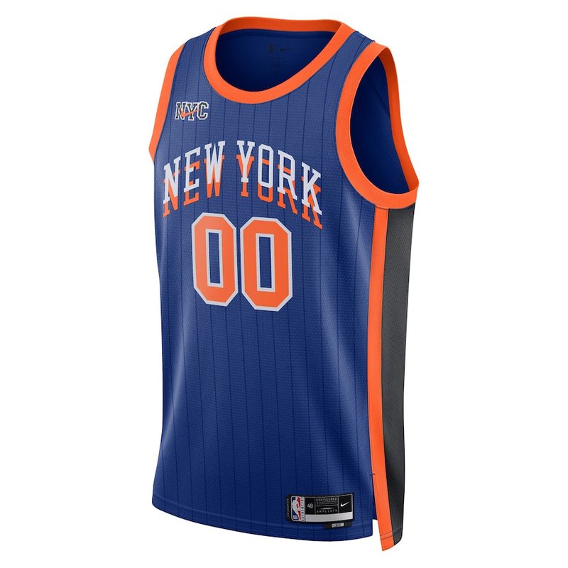 New York Knicks Unisex 23/24 NBA Jersey - Blue - City Edition