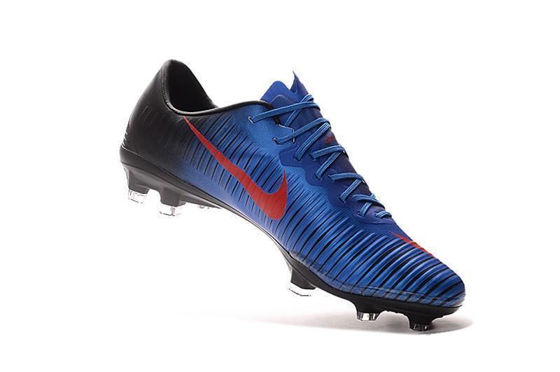 Nike Mercurial Vapor XI FG Soccer Cleats Blue Black Red