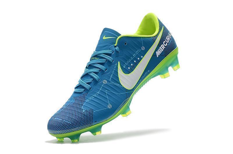 Nike Mercurial Vapor XI Neymar FG Soccer Cleats Blue Electric Green