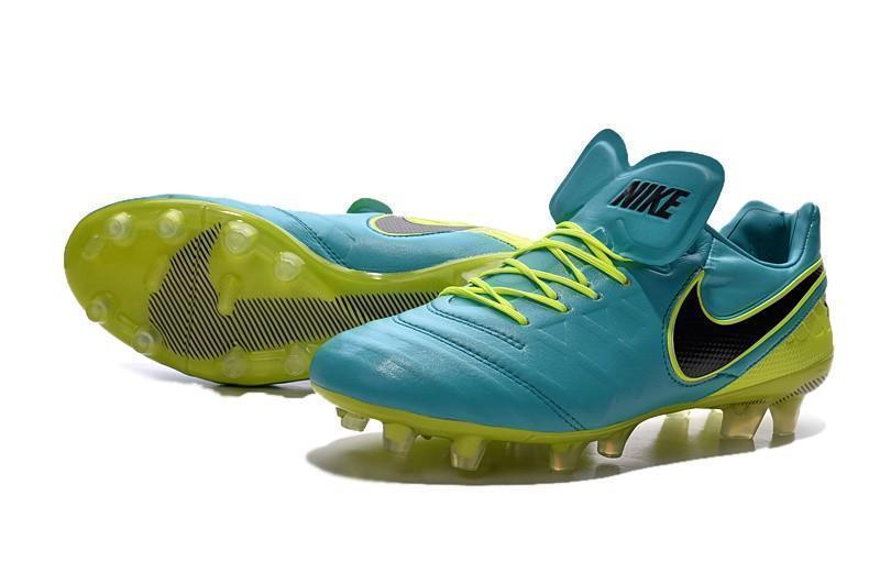 Nike Tiempo Legend VI FG Soccer Cleats Clear Jade Green Black