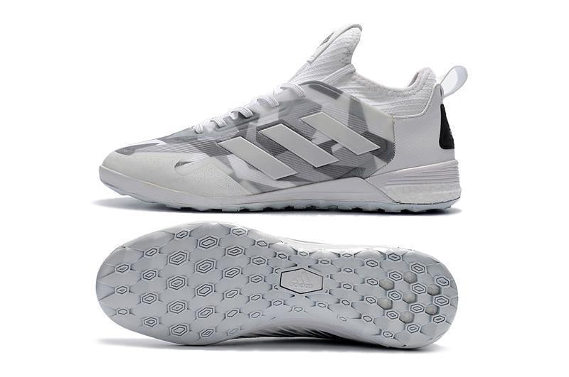 Adidas ACE Tango TF Soccer Cleats White Gray