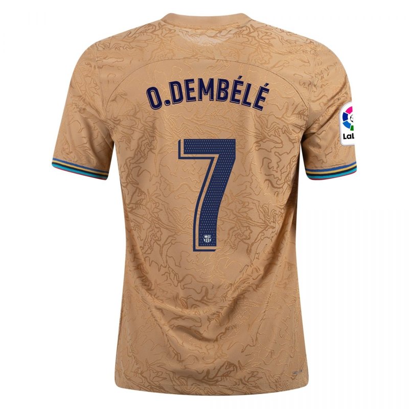 Ousmane Demb������������������l������������������ Barcelona 22/23 II Away Jersey - Player Version