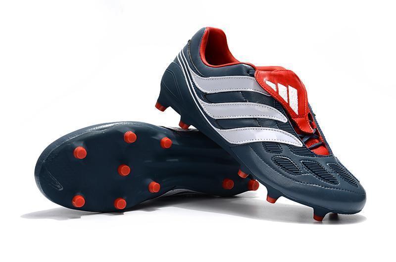 New Adidas Predator Precision FG Soccer Cleats Shoes Blue Red White