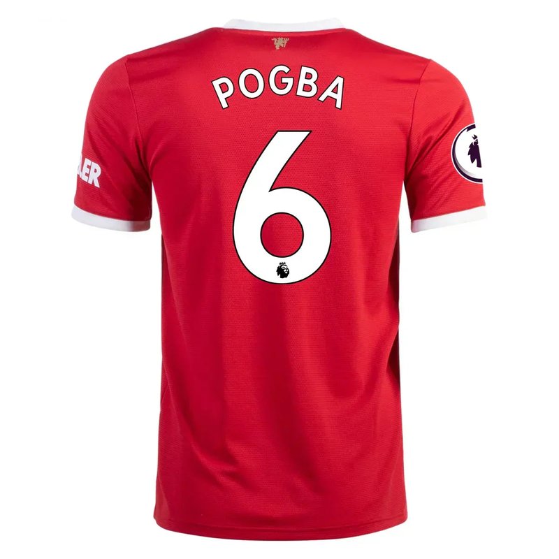 Paul Pogba Manchester United 21/22 I Home Jersey - Fan Version