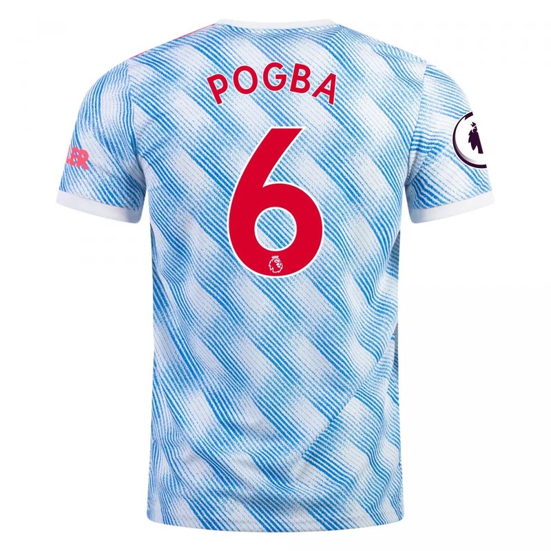 Paul Pogba Manchester United 21/22 II Away Jersey - Fan Version