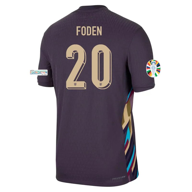 Phil Foden England 24/25 II Away Jersey - Fan Version