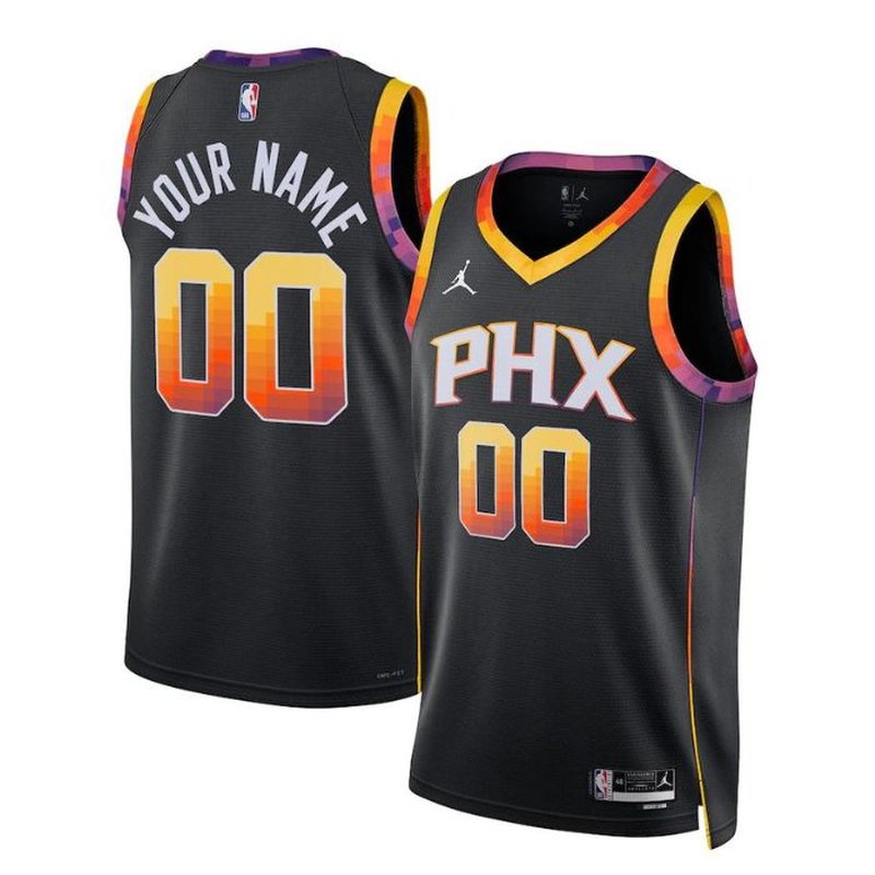 Phoenix Suns Unisex 2023 NBA Jersey - Statement Edition - Black