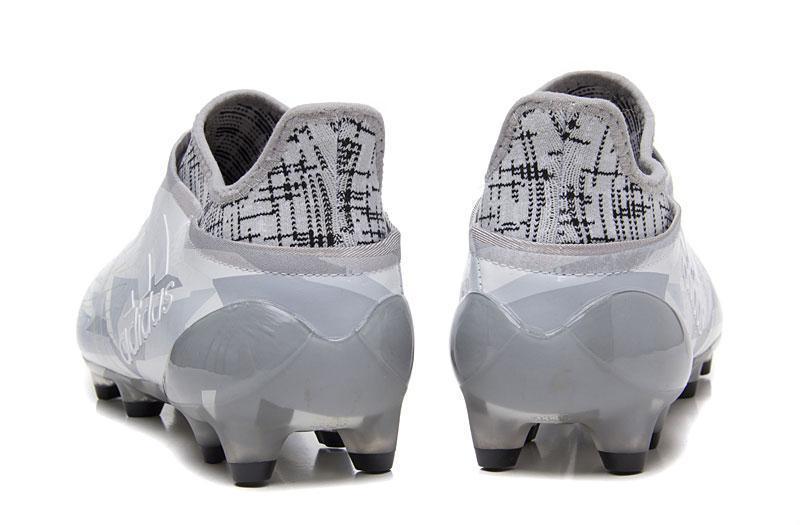 Adidas X 16+ Purechaos FG Soccer Cleats White Clear Grey Black