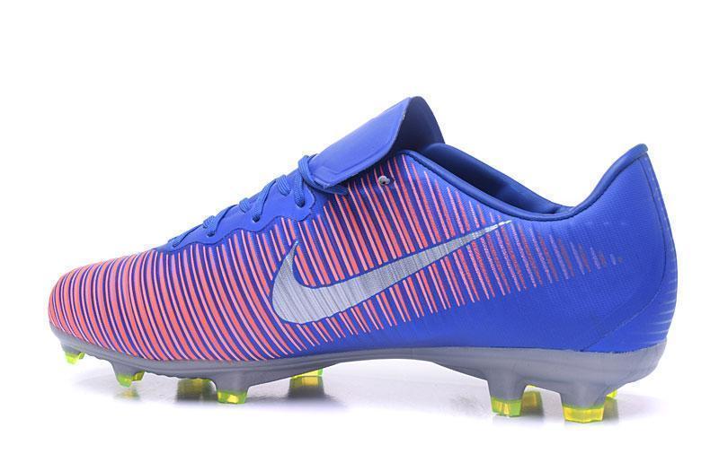 Nike Mercurial Vapor XI FG Soccer Cleats Pink Blue Silver