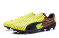 PUMA evoSPEED 17 SL-S FG Soccer Cleats Yellow Black Orange