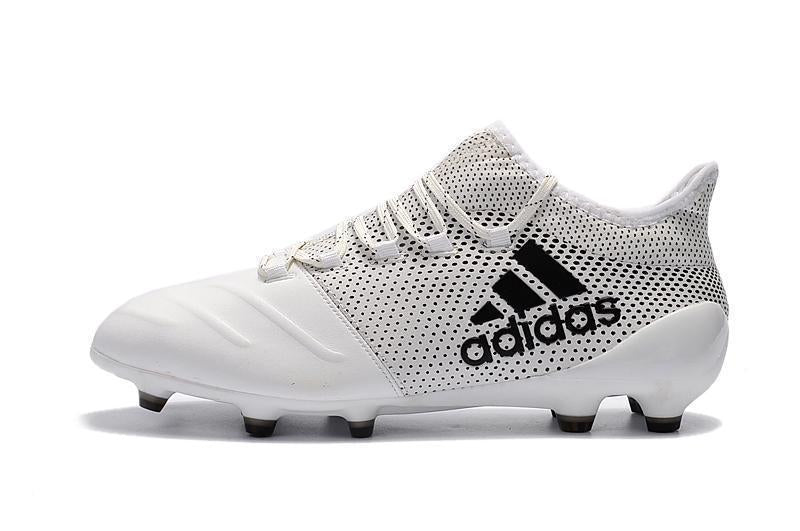 New Adidas X Series Leather FG Soccer Cleats Shoes White/Black