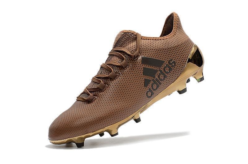 New Adidas X Series FG TPU Soccer Cleats Shoes Coffee Gold