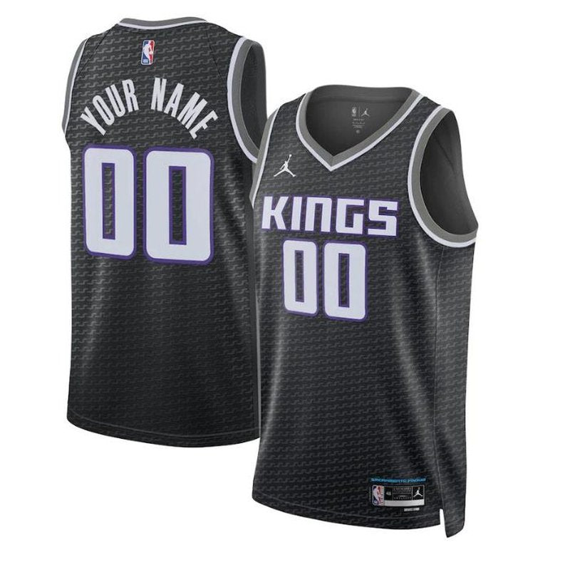 Sacramento Kings Unisex 2023 NBA Jersey - Statement Edition - Black