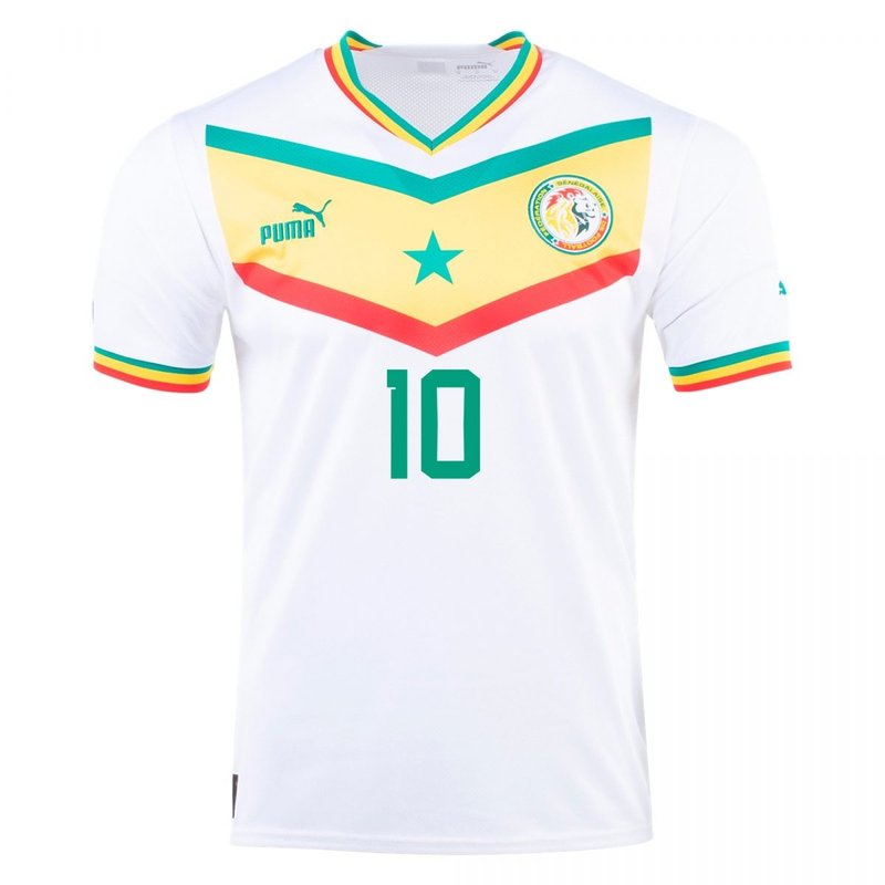 Sadio Man������������������ 22/23 Senegal I Home Jersey - Fan Version