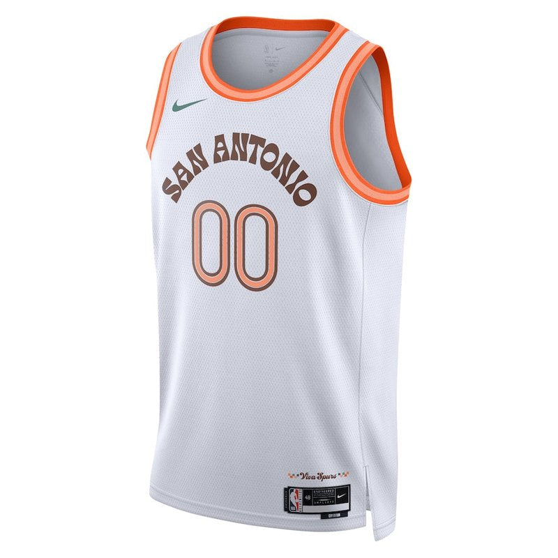 San Antonio Spurs Unisex 23/24 NBA Jersey - White - City Edition