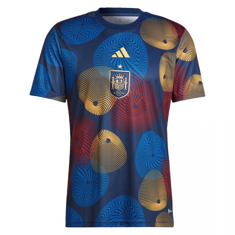 Spain 22/23 Pre Match Training Jersey - Fan Version