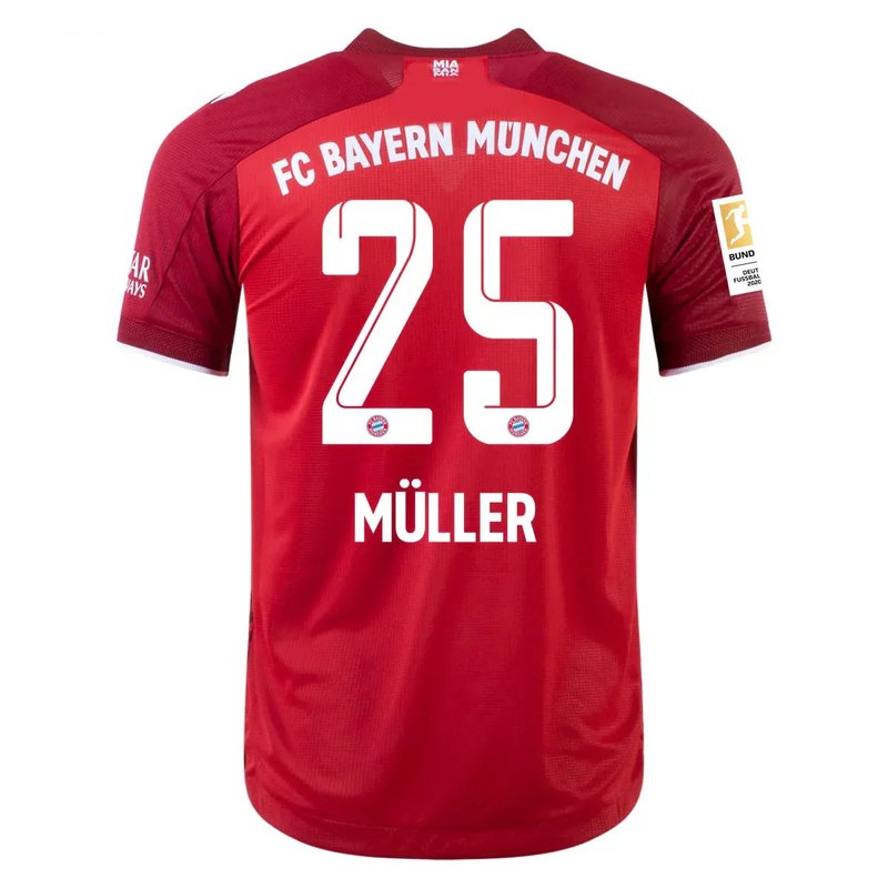 Thomas M������������������ller Bayern Munich 21/22 I Home Jersey - Player Version