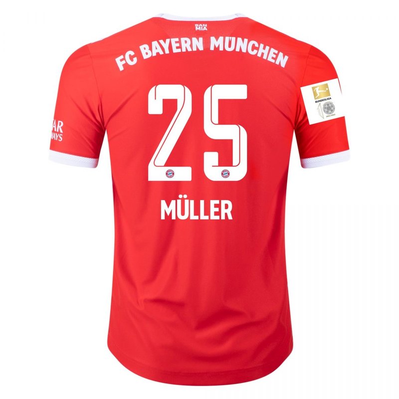 Thomas M������������������ller Bayern Munich 22/23 I Home Jersey - Player Version