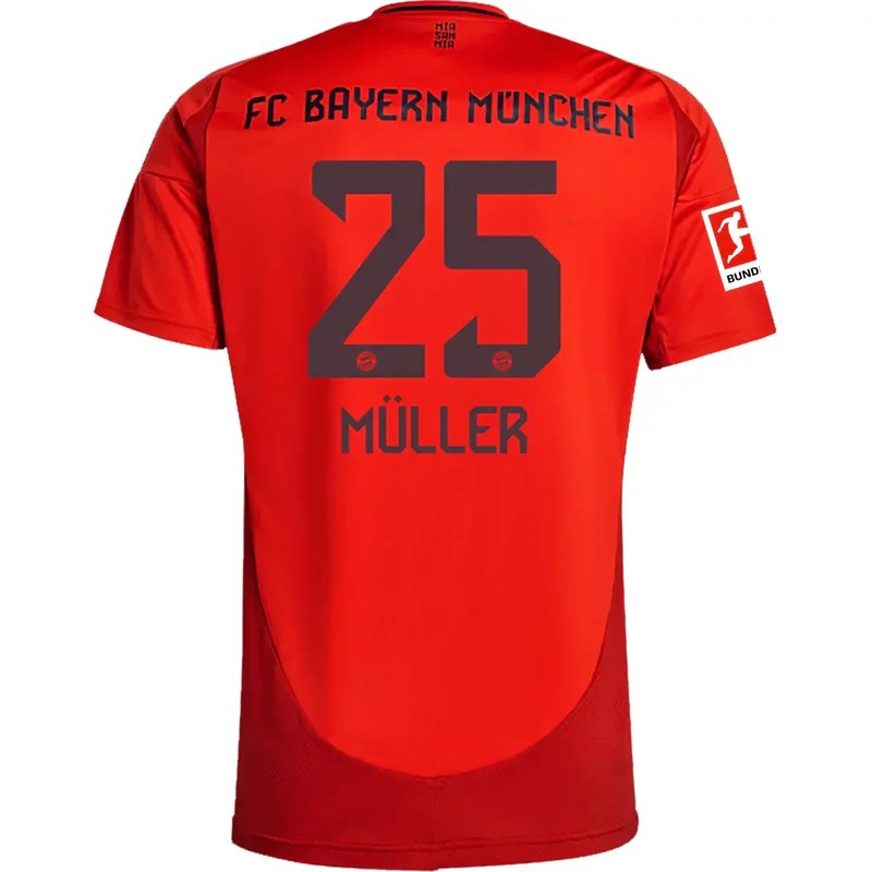 Thomas M������������������ller Bayern Munich 24/25 I Home Jersey - Fan Version