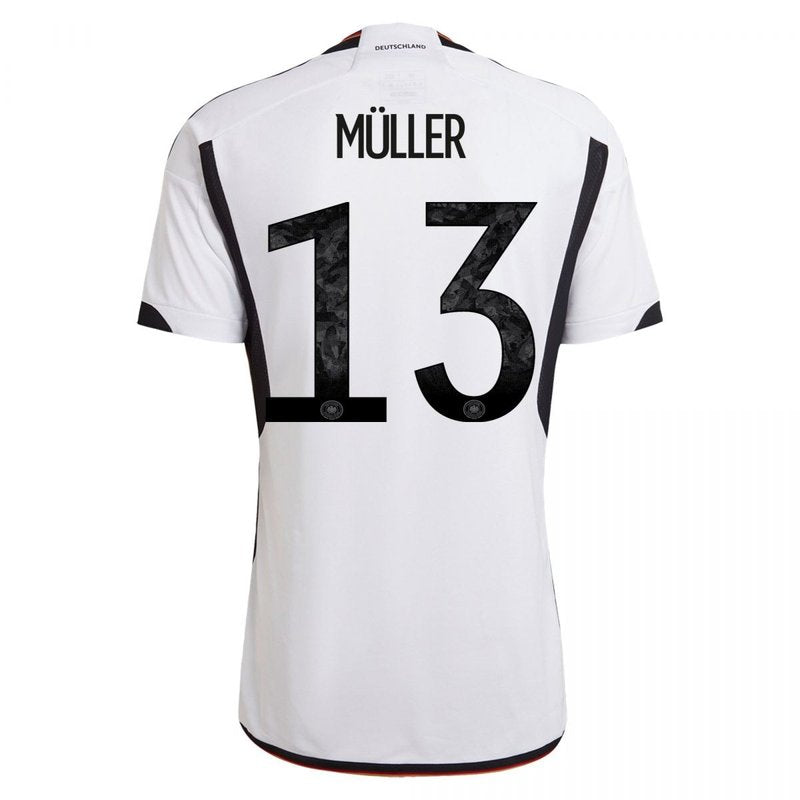 Thomas M������������������ller Germany 22/23 I Home Jersey - Fan Version