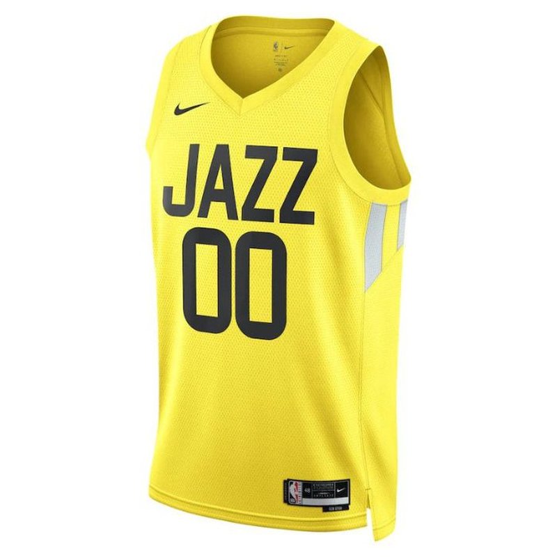 Utah Jazz Unisex 2023 NBA Jersey Gold - Icon Edition