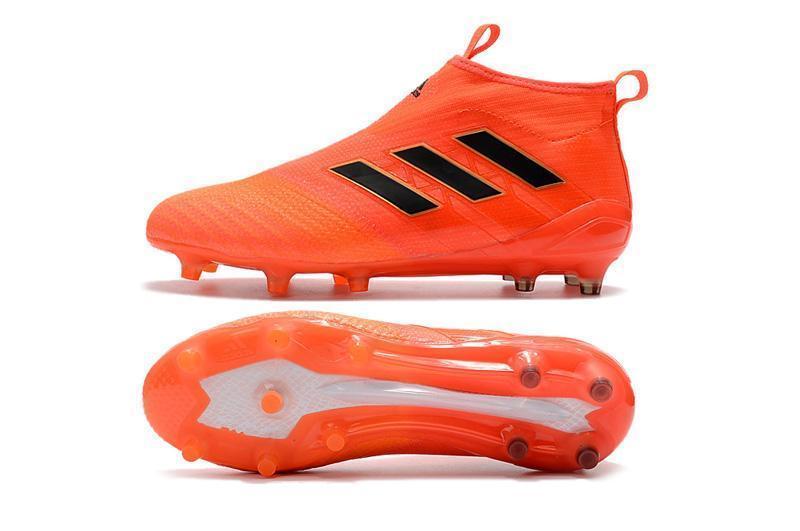 New Adidas Purecontrol Flame Storm FG Soccer Cleats Shoes Orange