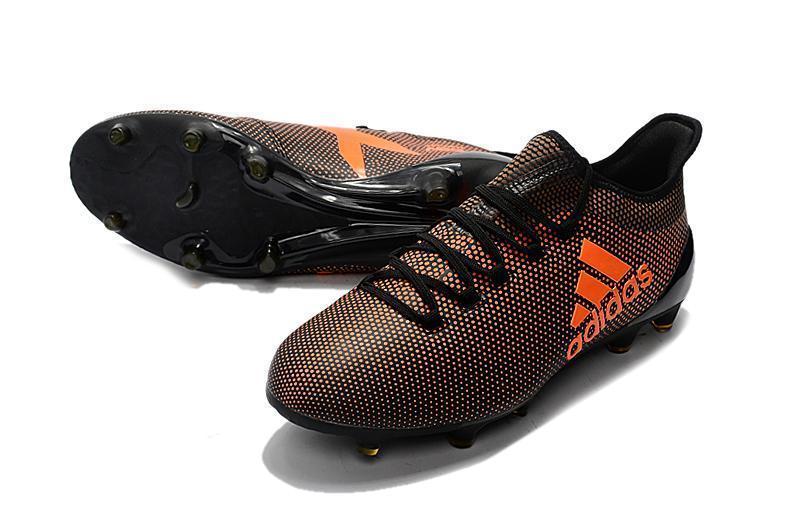 New Adidas X Series FG TPU Soccer Cleats Shoes Orange Black