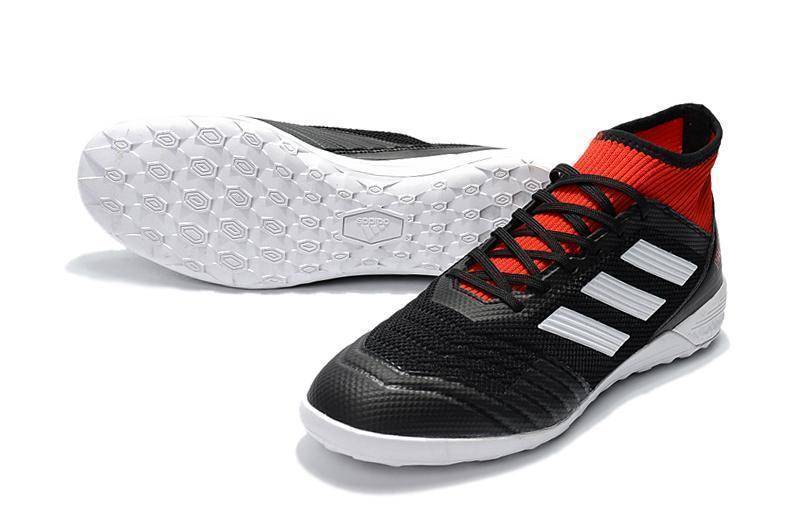 New Adidas Predator Tango 18+ TF Soccer Cleats Shoes Black White Red