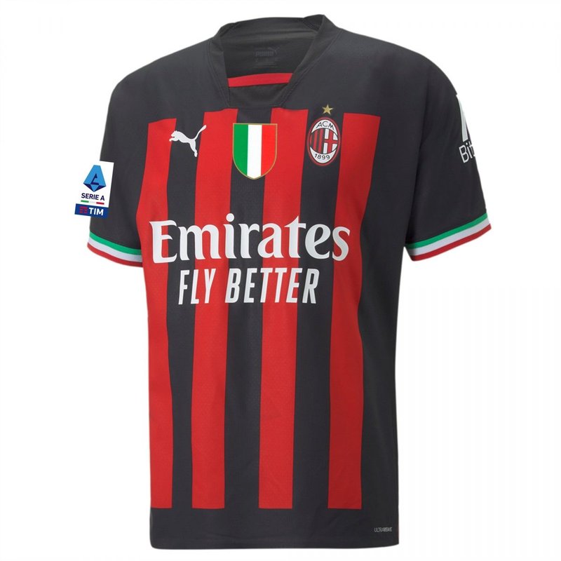 Zlatan Ibrahimovi������������������ AC Milan 22/23 I Home Jersey - Player Version