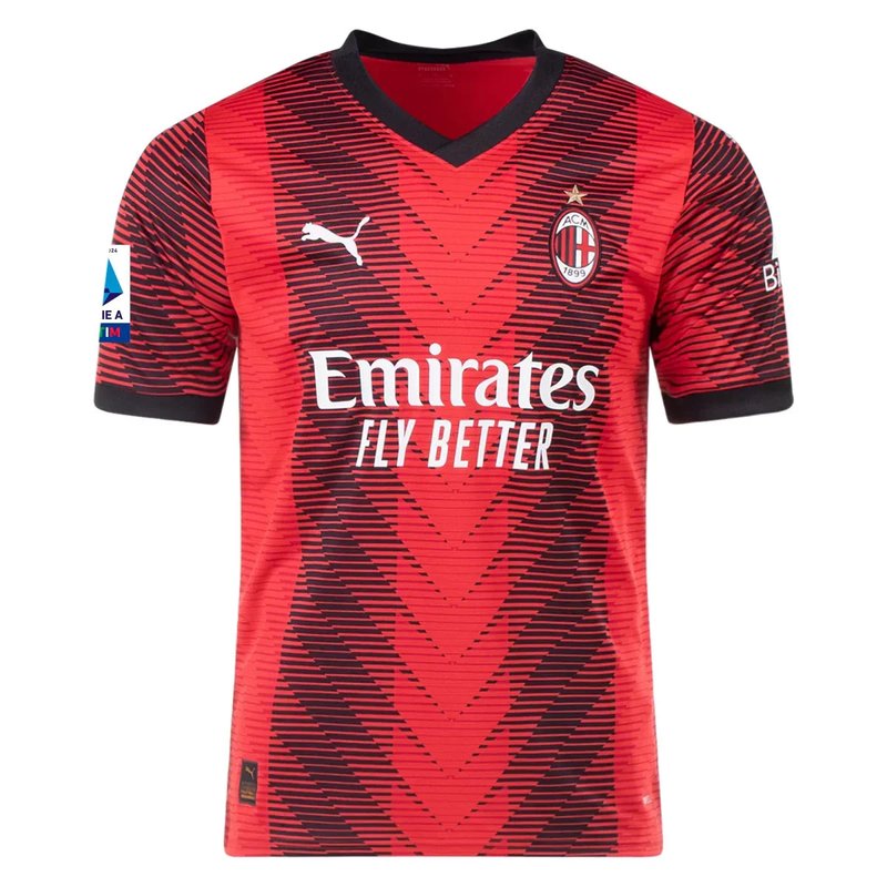 Zlatan Ibrahimovi������������������ AC Milan 23/24 I Home Jersey - Fan Version