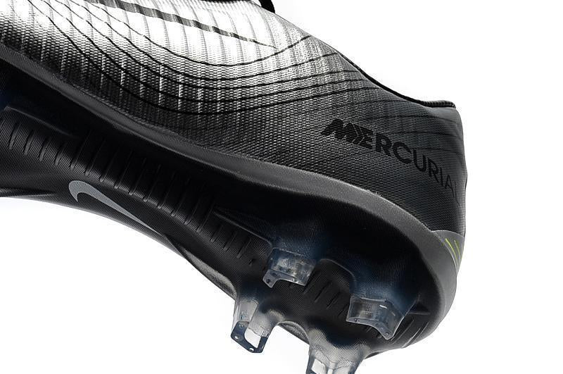 Nike Mercurial Vapor XI FG Soccer Cleats Silver Black