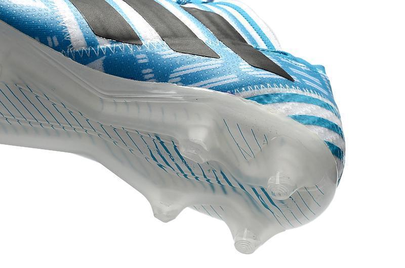 New Adidas Nemeziz Messi 17+ 360 Agility FG Soccer Cleats Shoes Energy Blue White