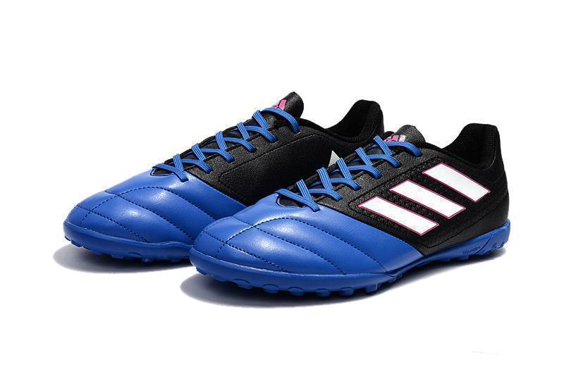 Adidas Ace 17.4 TF Soccer Cleats Blue Core Black White