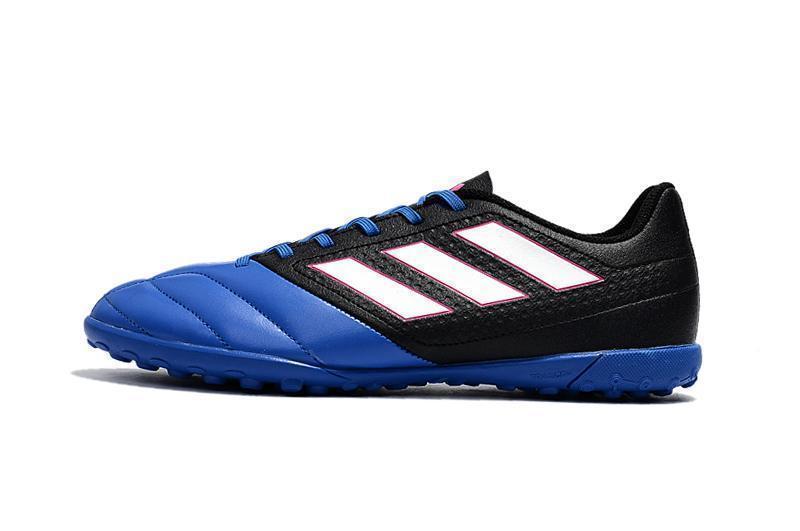 Adidas Ace 17.4 TF Soccer Cleats Blue Core Black White