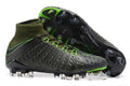 Nike Hypervenom Phantom III DF FG Soccer Cleats Grey Green Black