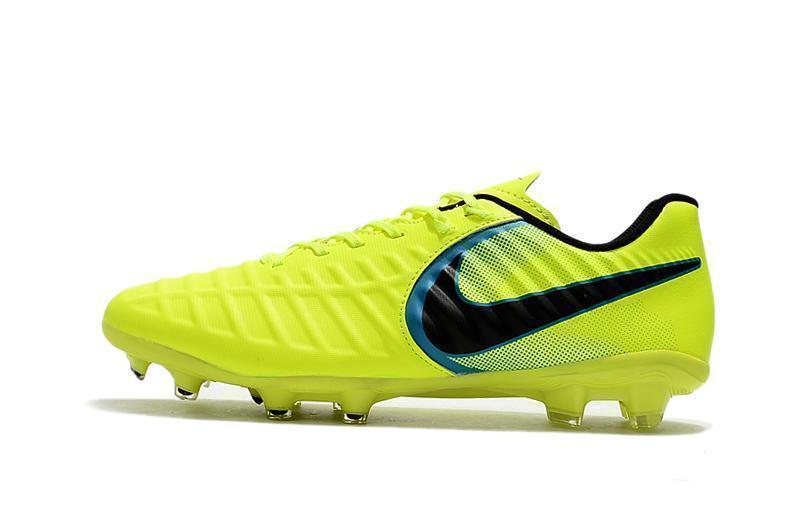 Nike Tiempo Legend VII FG Soccer Cleats Fluorescent Green Black