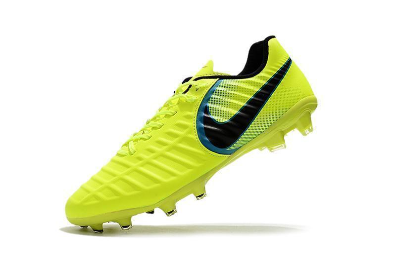 Nike Tiempo Legend VII FG Soccer Cleats Fluorescent Green Black