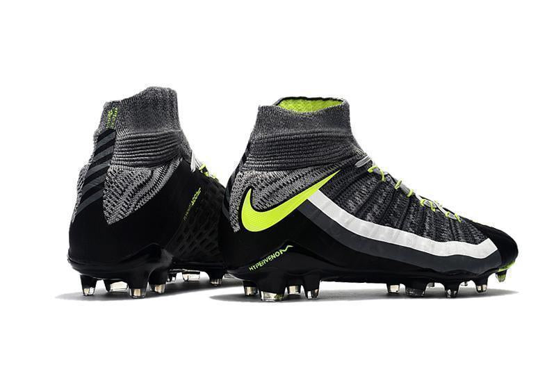 Nike Hypervenom Phantom III DF FG Soccer Cleats Midnight Fog Black