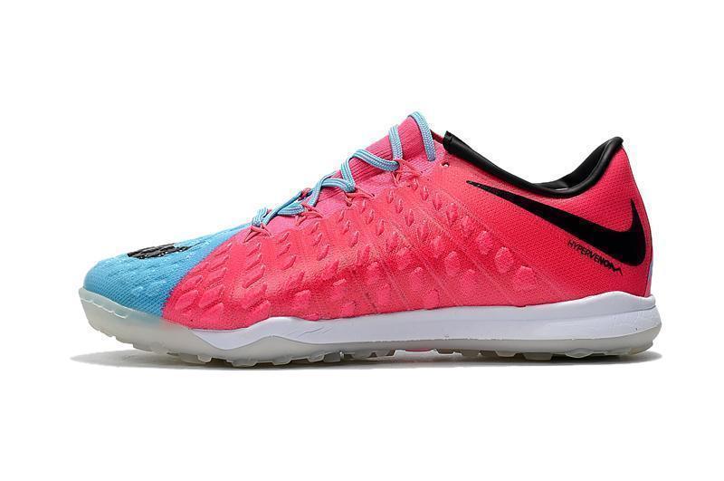 Nike Hypervenom Phantom III Turf Soccer Cleats Pink Blue Black